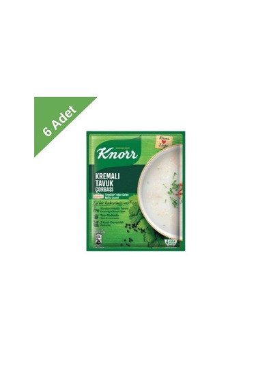 Knorr Klasik Kremalı Tavuk Çorbası 65 G X 6 Adet