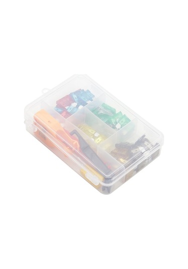 Novahub 60 Parçalı Sigorta Seti - 5 Böl. Plastik Kutu & Test Cihazı - 7 Amper Sigortalar