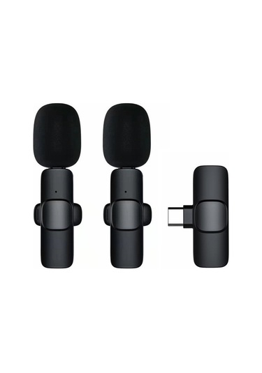 Symbee İphone Uyumlu İçin 2.4g Kablosuz Gürültü Engelleme Kragı Mikrofonu - Canlı Yayın, Tiktok, Instagram İçin Telefon Mikrofonu Ve Adaptör Seti