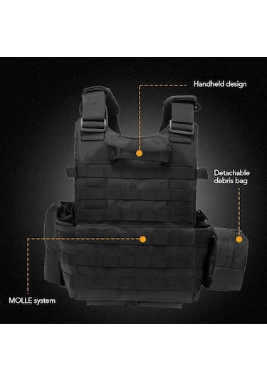 Hallow-hızlı Bırakılan Taktik Yelek Airsoft Combat Molle Plaka Y28122ca