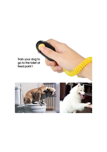 Vkemall 7 Renkli Köpek Eğitimi Çift Butonlu Çıkartıcı - Sesli İzleme Ve Emir Takibi Araç Seti Kırmızı, Mavi, Yeşil, Pembe, Siyah, Beyaz, Turuncu