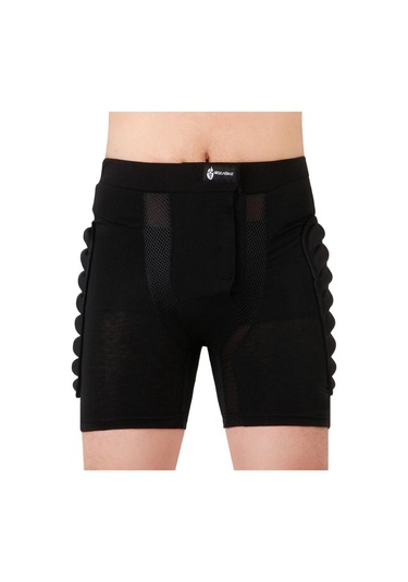 Suntek Koruyucu Kalça Pedi Kayak Pateni Snowboard Pateni Siyah