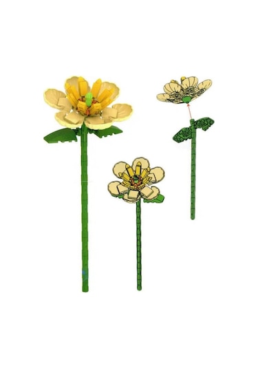 Ctoys Flower Arrangement Mini Blok Magnolina Champaca - Ctoy-749