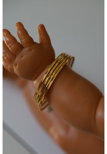 Yenigün Kuyumculuk Yatırımlık Dörtlü Çocuk Ajda Altın Bilezik