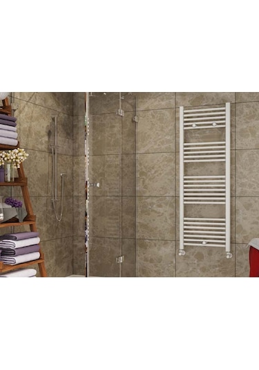 Toprak Havlupan 50/80CM Düz Beyaz Havlupan Radyatör