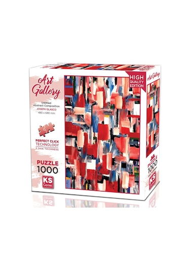 Ks Games 1000 Parça Untitled Abstract Composition Puzzle