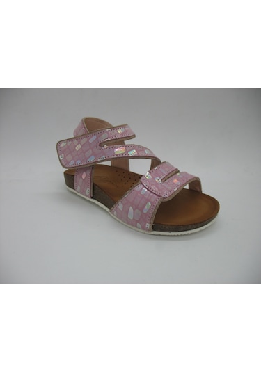 Piarmoni 01221 Deri Ortopedik Pembe Sandalet 21-25 Pembe