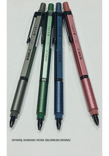Adel Blackline 0,7 Mm Versatil Kalem Pastel Koyu Renkler