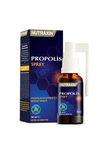 Nutraxin Propolis Sprey 30 Ml - Boğaz Spreyi