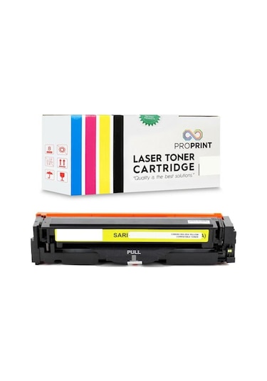 Proprint Hp 203X Cf542X Sarı Uyumlu Toner 2500 Sayfa M254Nw