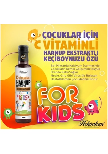Hekimhan C Vitaminli Harnup Ekstraktlı Macun 240 G + Keçiboynuzu Özü 350 G