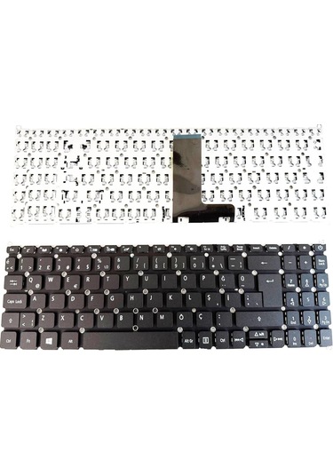 Acer Extensa Ex215-54g İle Uyumlu Notebook Klavye - Siyah - Tr