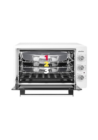 Simfer 4552 Yoğurt Fonksiyonlu Turbo 45 LT Midi Fırın