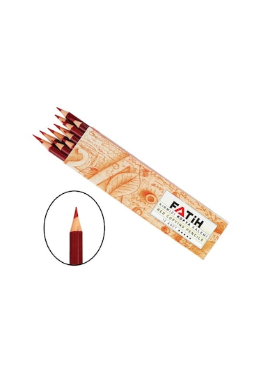 Fatih Kırmızı Kopya Kalem Lüx 25020 12'li