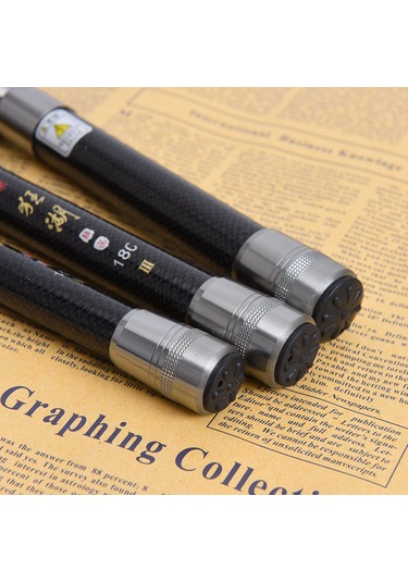 Lemestar 1.8m Karbon Fiber Deniz Olta Kamışı - Teleskopik Tasarım, Çekirdekli El Tutucu, Dayanıklı Reel Başı, Seramik İzleyicilerle