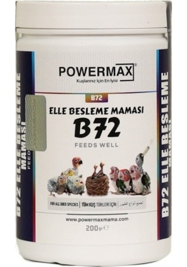 Powermax B72 Elle Besleme Maması 200 G