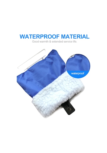 Padalink Kış Sezonu Eldivenli Buz Ve Kar刮除 Aleti - Araç Camları İçin Su Geçirmez, Çok Fonksiyonlu, Elinizi Isıttırır Ve Korur