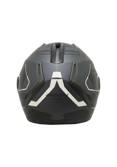 Beon B700 Air Tek Çene Açılır Vizörlü Motosiklet Kask Siyah