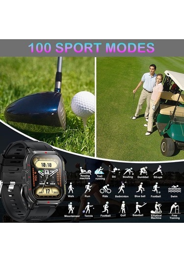 Dancemonkey 1.96'' Akıllı Saat (İthalatçı Garantili)