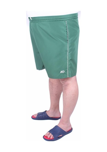 Starbattal Büyük Beden Klasik Deniz Şortu 23677 Yesıl 10