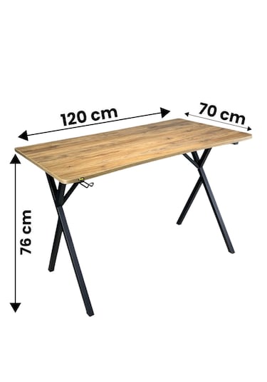 Heygaming Profesyonel Oyuncu Masası Ceviz Bilgisayar Çalışma Masa