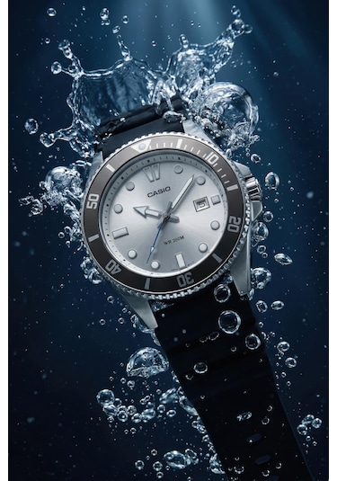 Casio Mdv-107 Bill Gates Erkek Kol Saati Metalik 20118411