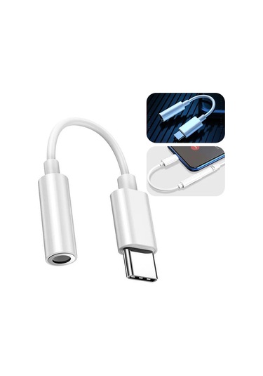 Kulaklık Adaptörü İphone Uyumlu 14 13 12 11 Pro Aux Ses Dağıtıcı Kablosu 3.5m For İphone Uyumlu Standard