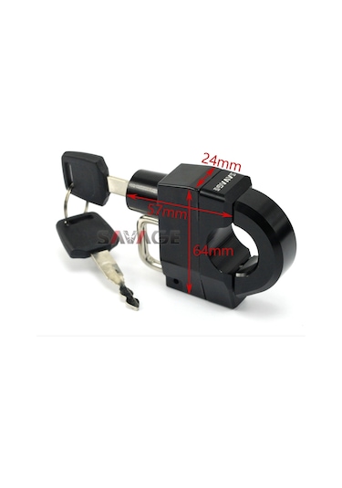 25Mm Gidon Evrensel Kask Kilidi N11.3405