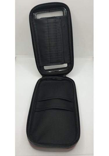 Zyzqstore Motorsiklet Su Geçirmez Telefon Kılıfı - 7 Inç Xl Telefon Tutucu Siyah