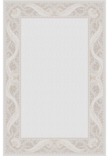 Artemis Halı Palace 08020a Krem Vizon Klasik Retro Ipek Halı 160x230 Çok Renkli