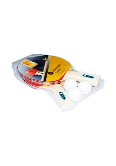 Slazenger Game Masa Tenis Seti 2 Raket + 3 Top