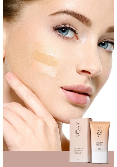 Yoar Cosmetic Bb Cream Beauty Balm 30 Spf /pa Uva Uvb Hafif Yapılı L 01 Light