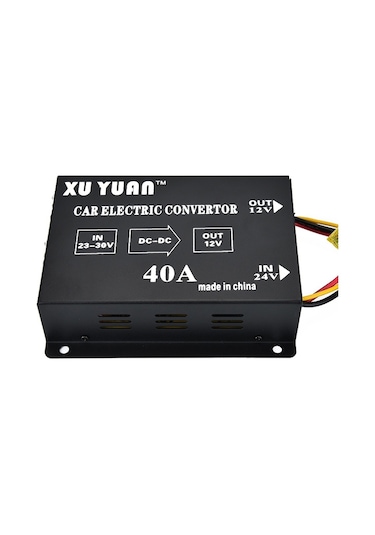 Xuyuan 480w Düşürücü Dönüştürücü 24v - 12v 40a Otomotiv Dc Güç Buck Dönüştürücü
