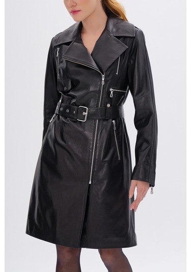 Valmenti Kadın Hakiki Deri Siyah Deri Deri Mont 616 Z-3951 Bn Derımont Sk24/25 Sıyah Dr Siyah