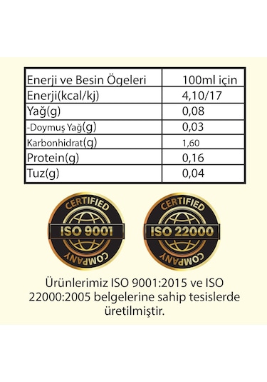 Hanzade Bitkisel Pirinç Sirkesi 500 ML