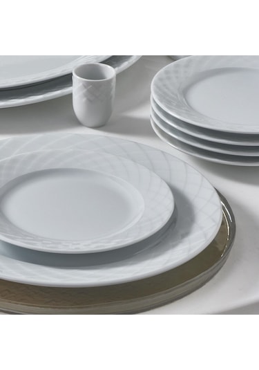 Güral Alfa 24 Parça 6 Kişilik Yemek Takımı