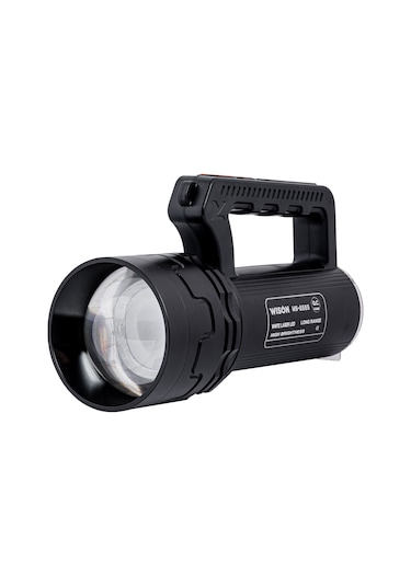 Şarj Edilebilir El Feneri - Wison - 5500 Lümen - 55 Watt Çok Renkli