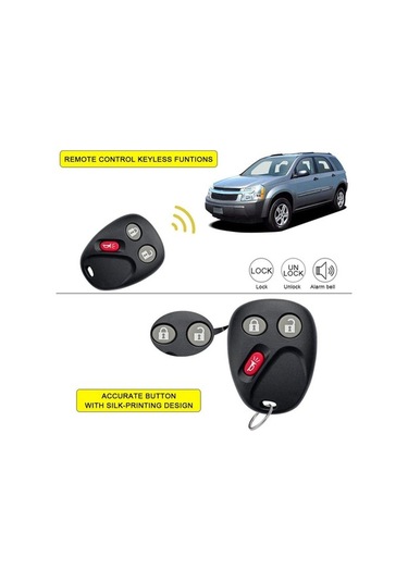 Besthome1 2 Adet Lhj011 Uyumlu Araba Anahtarı Takma Plastik Kılıfı, Keyless Giriş Kumanda, Cr2032 Pil Elektronik Aygıtlar İçeri