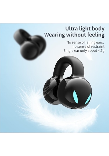 Lebihmurah YX03 Bluetooth 5.3 Klipsli Kulaklık