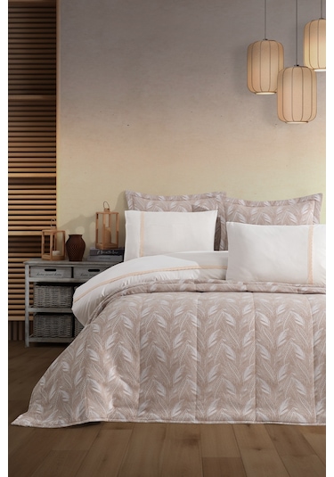 Elart Stil Çeyiz Paketi 7 Parça Bej Bej