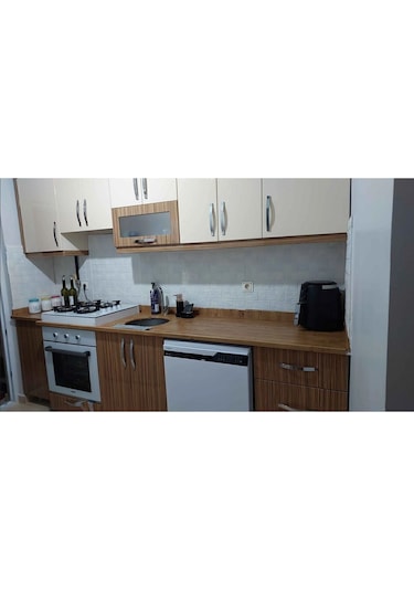 İbmtü340 Mutfak Tezgah Üstü Ahşap Desen Kendinden Yapışkanlı Folyo Kaplama 70cmx100cm