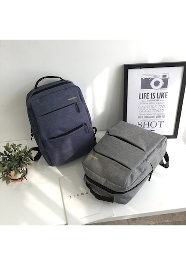 Pazly Geniş Kapasiteli Oxford Kumaş Bilgisayar Çantası Seti - Şık İş & Seyahat Çantası Lacivert
