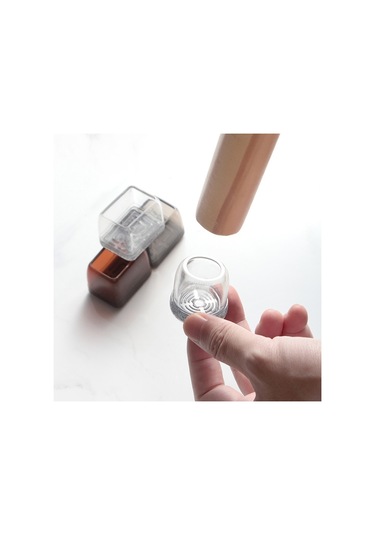 Sones Adet / Set Kalınlaştırılmış Aşınmaya Dayanıklı Masa Ve Sandalye Bacak Kılıfları Ev Tipi Sessiz Kaymaz Tabure Ayak Koruyucu, Stil: Ekstra Büyük Yuvarlak Açık Kahverengi