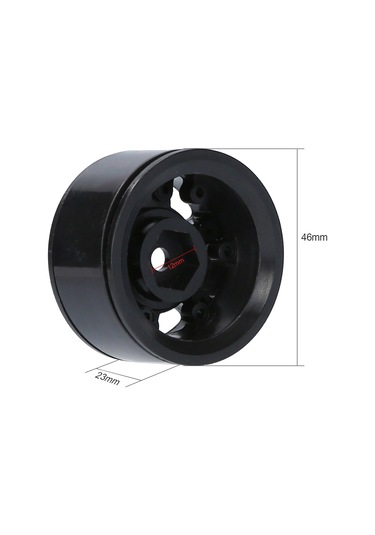 Kosona Ax-415wh 1/10 Rc Araç Plastik Jant Seti - 4 Parça, 46x23mm, Beyaz, Tf2 Cc01 Cc02 Lc70 Lc80 D90 Uyumlu