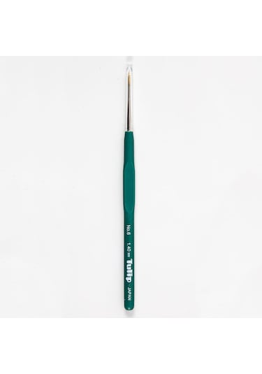 Abarta Tulip Silikon Elastik Saplı Dantel Tığ No:6 & 1.40mm Yeşil No 6 - 1,4 Mm