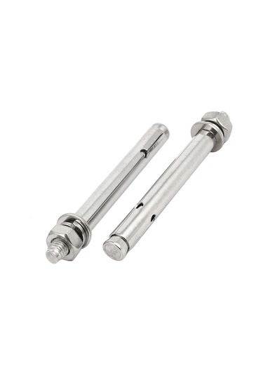 M10x120mm 304 Sivil Ekipman Donanım Aksesuarları Paslanmaz Çelik Koşul Takma Kol Ankrajı Genişleme Cıvatası 3 Pcs Model: 42as633qo486 20 x 20 x 14 MM