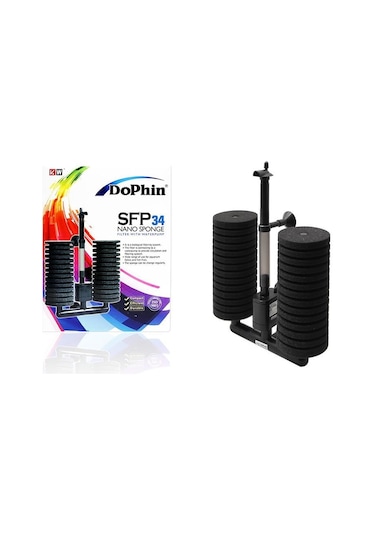 Dophin Sfp34 Motorlu Çiftli Pipo Filtre
