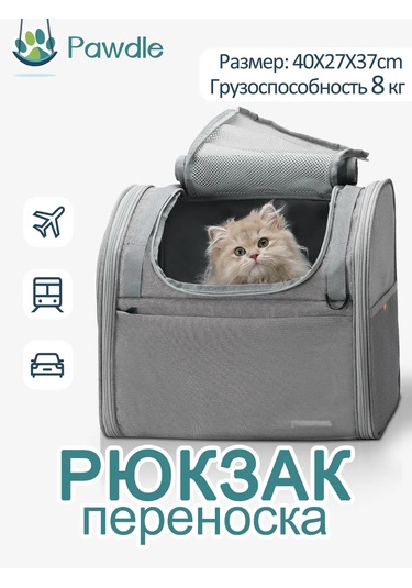 Pawdle Kedi Ve Köpekler İçin Taşıma Sırt Çantası 360670068