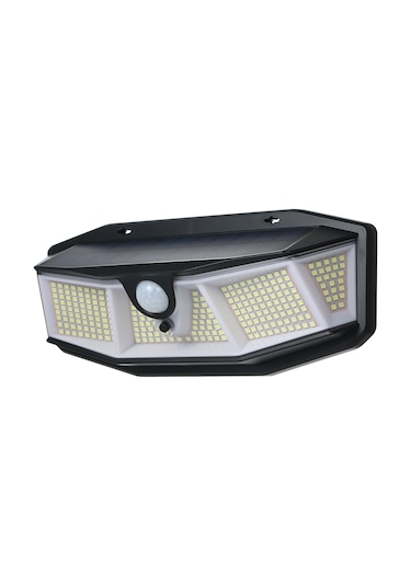 Tomshine Dış Mekan Güneş Duvar Lambaları 308led Pır Hareket Sensörü Işığı 270 Geniş Aydınlatma Açısı 3 Modlu Güvenli Gece Işığı Veranda Bahçe Araç Yolu Garaj Bahçe İçin Siyah