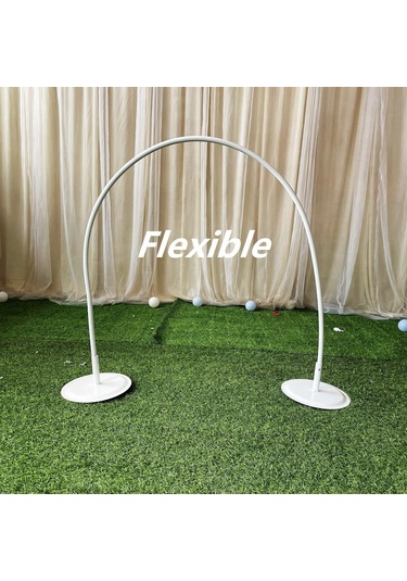 Yaozixa Beyaz 5 Metre Dekoratif Pvc Boru, Çiçek Dikimi İçin, Bükülebilir Ve Şekillendirilebilir, 12x16mm Cevresel Ölçü, Düğün Dekorasyon Aleti